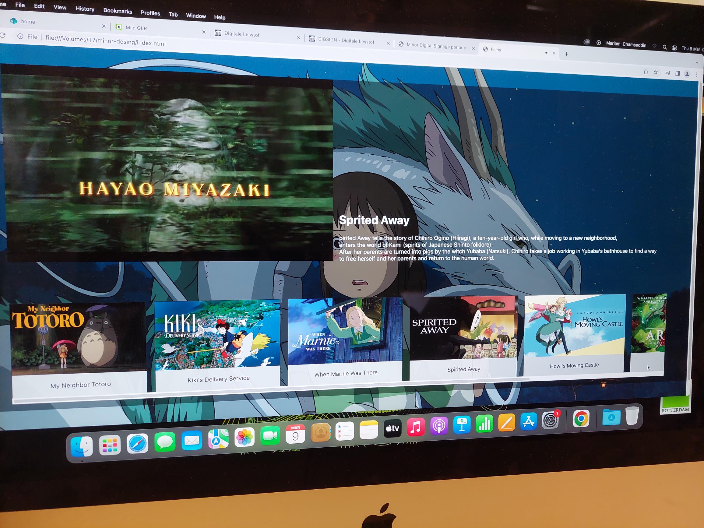 Voorbeeld website ontwerp door VlotCode